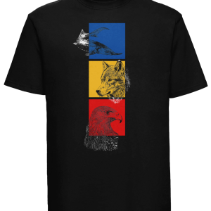 Tricolor exterior alb 180M Tricou | Russell