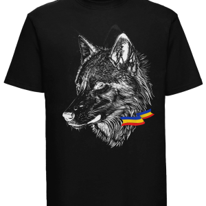 Lupul alb 180M Tricou | Russell